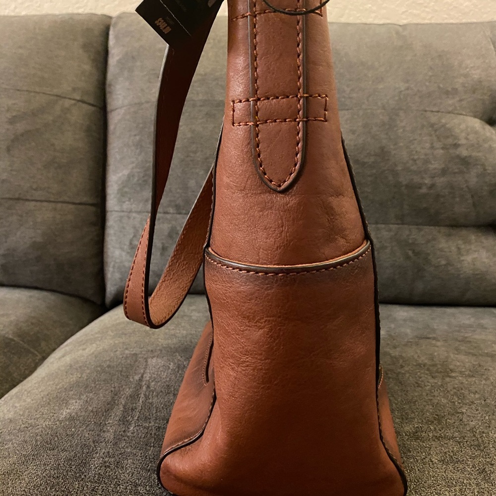 Frye side hobo bag